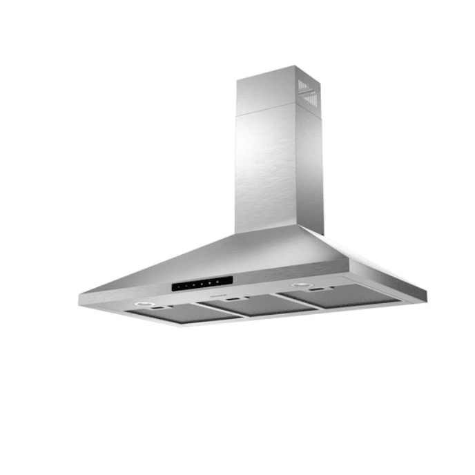 Sharp USA 36 in. Wall Mount Chimney Range Hood - SHC3662FS