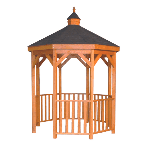 Amish Country Gazebos Wood Gazebo-In-A-Box KIAB-WGIB