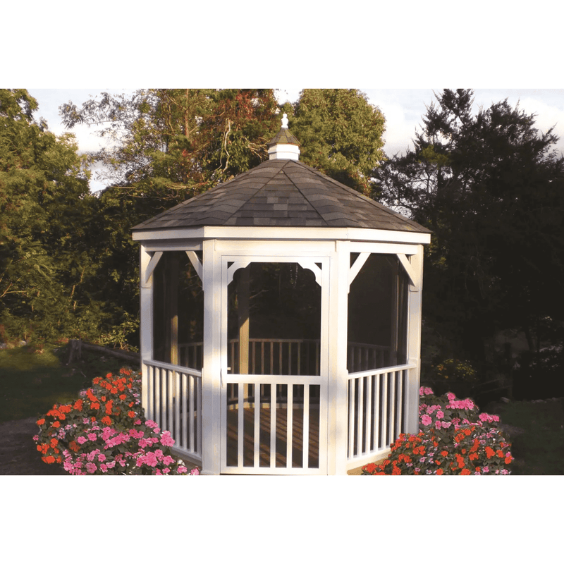 Amish Country Gazebos Vinyl Gazebo-In-A-Box KIAB-VGIB