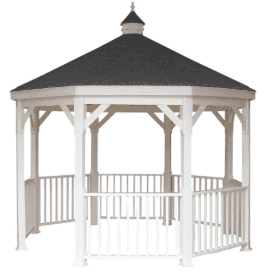 Amish Country Gazebos Vinyl Gazebo-In-A-Box KIAB-VGIB