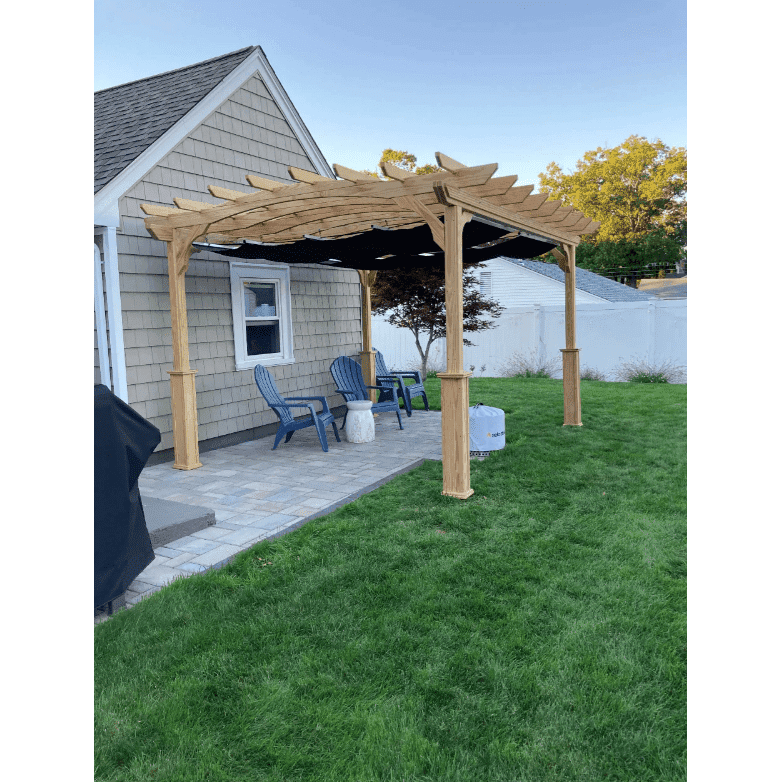 Amish Country Gazebo Pergola-in-a-Box 12x14 KIAB-PIB