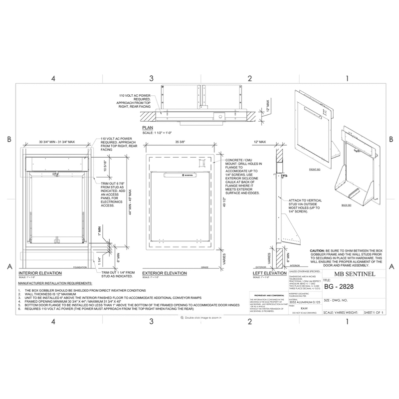 MB Sentinel Box Gobbler 2828 - Package Only - MBS0000052