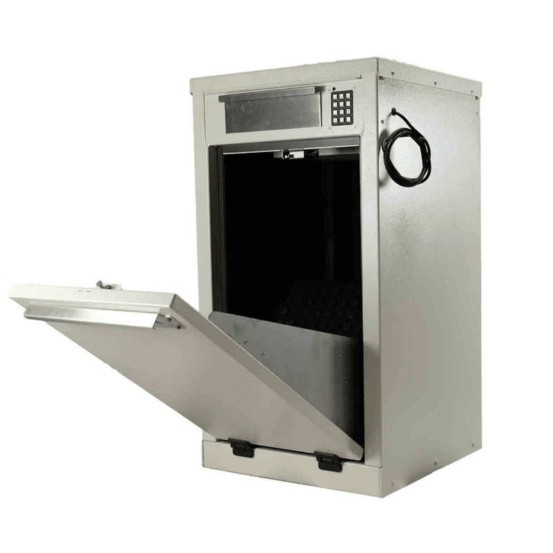 MB Sentinel Box Sentinel Dual Door Cabinet with Letter Slot Straight Sided for Fences and Columns - Combination Mail and Package Box - MBS0000082