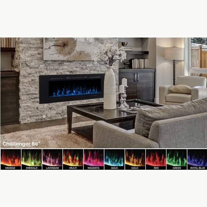 Modern Flames Challenger Recessed Electric Fireplace - CEF-50B