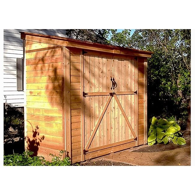 Outdoor Living Today 8'x4' SpaceSaver with Double Doors - SS84-D