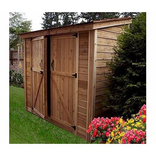 Outdoor Living Today 8'x4' SpaceSaver with Double Doors - SS84-D