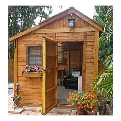 Outdoor Living Today 8'x8' Sunshed Garden Shed - SSGS88