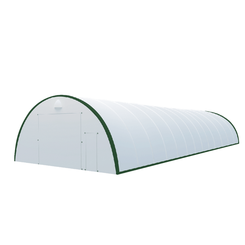 Gold Mountain Single Truss Arch Storage Shelter W30'xL85'xH15' SS000155SS000155