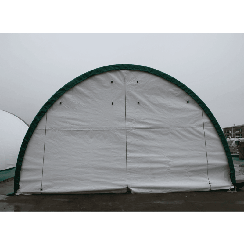 Gold Mountain Single Truss Arch Storage Shelter W20'xL42'xH12' SUISS204212OZ11