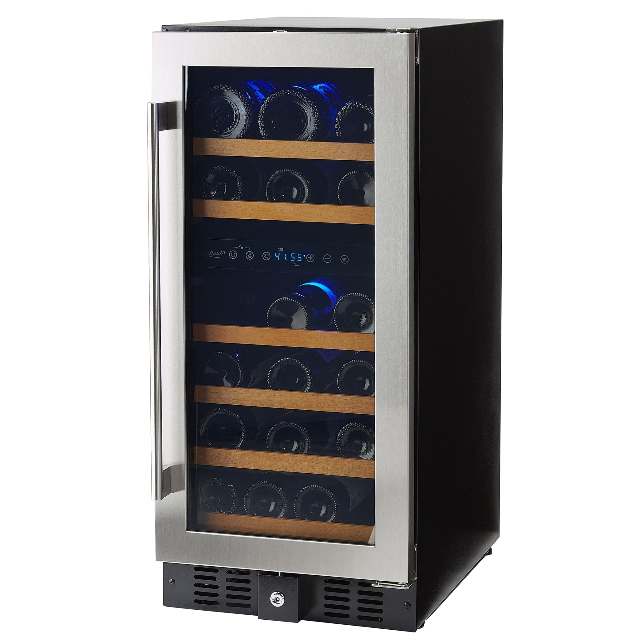 32 Bottle Premium Dual Zone Under Counter Wine Cooler - Backyard Provider