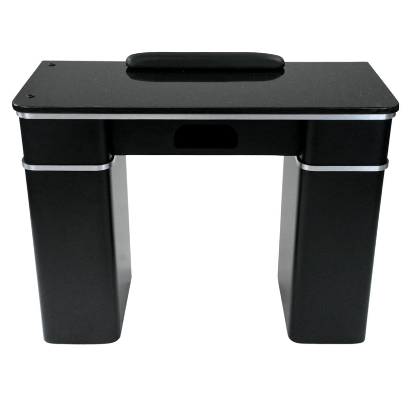 Sonoma Ii Manicure Table in Modern Black - JAT-NTBL-3110-KIT