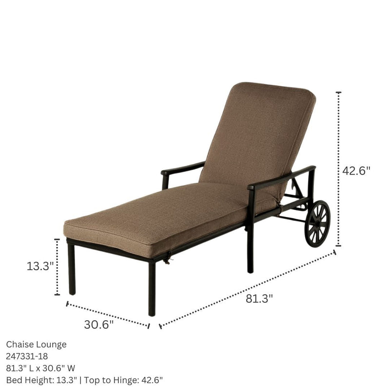 Hanamint Stratford Estate Chaise Lounge - 247331-18