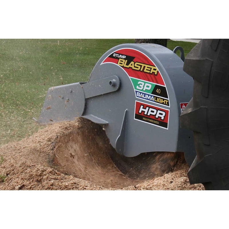 Baumalight 3P40 Stump Grinder For 60-120 HP Tractors - BML-3P40-S1050-NT