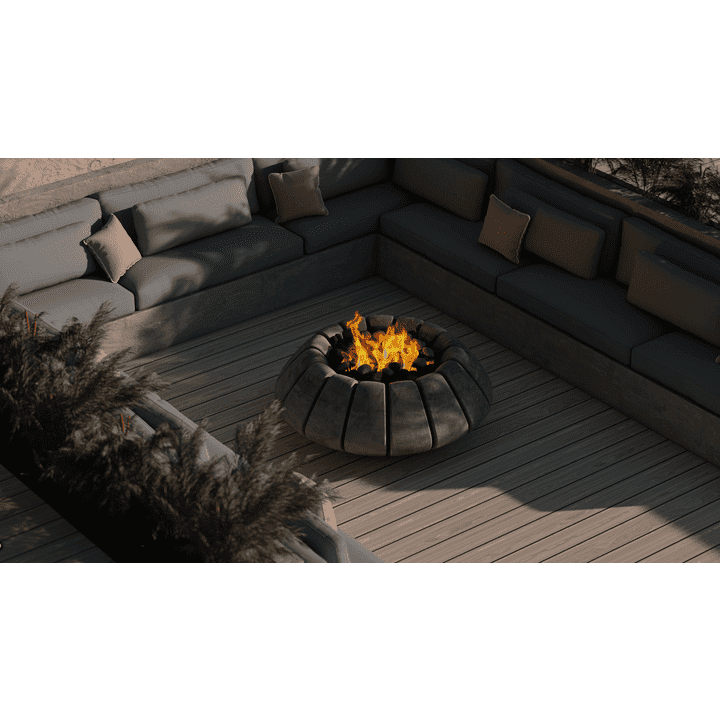 Prism Hardscapes Sunflower Fire Bowl with Free Cover