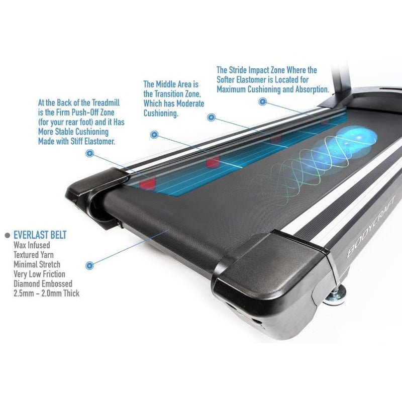 BodyCraft Treadmill - T800-9LCD