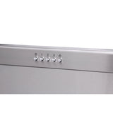 Thor Kitchen 36 in. 1,000 CFM Under Cabinet LED Range Hood in Stainless Steel, TRH3605