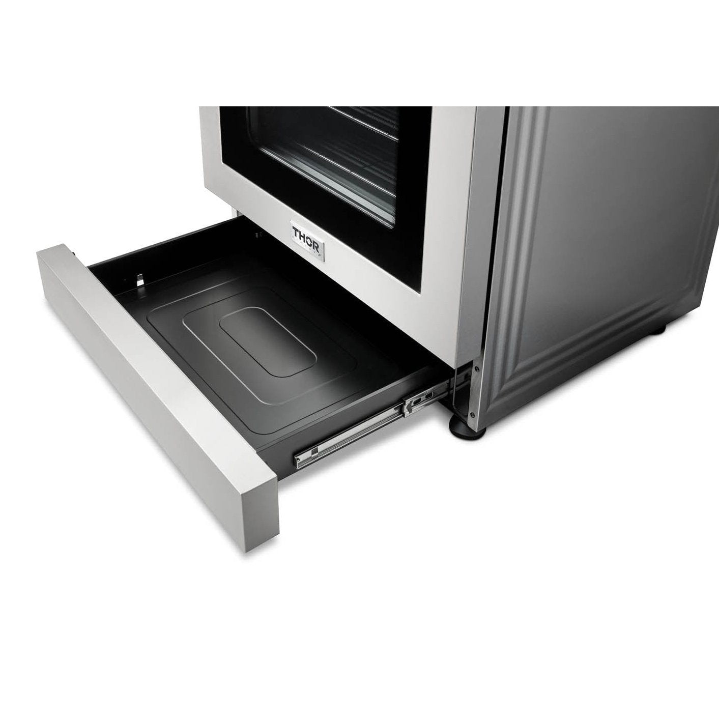 Thor Kitchen Appliance Package - 30 In. Gas Range, Range Hood, Microwave Drawer, Refrigerator, Dishwasher, AP-TRG3001-W-5