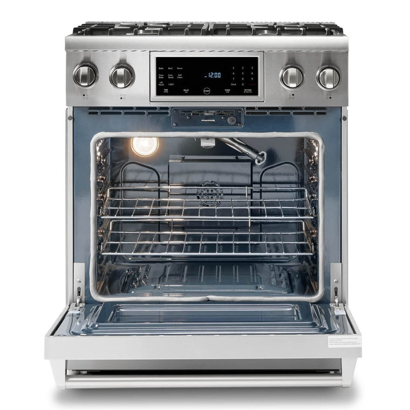 Thor Kitchen Appliance Package - 30 In. Natural Gas Range, Refrigerator, Dishwasher, AP-TRG3001-2