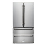 Thor Kitchen Professional 36 In. Counter Depth 22.5 cu. ft. Refrigerator Stainless Steel, TRF3602