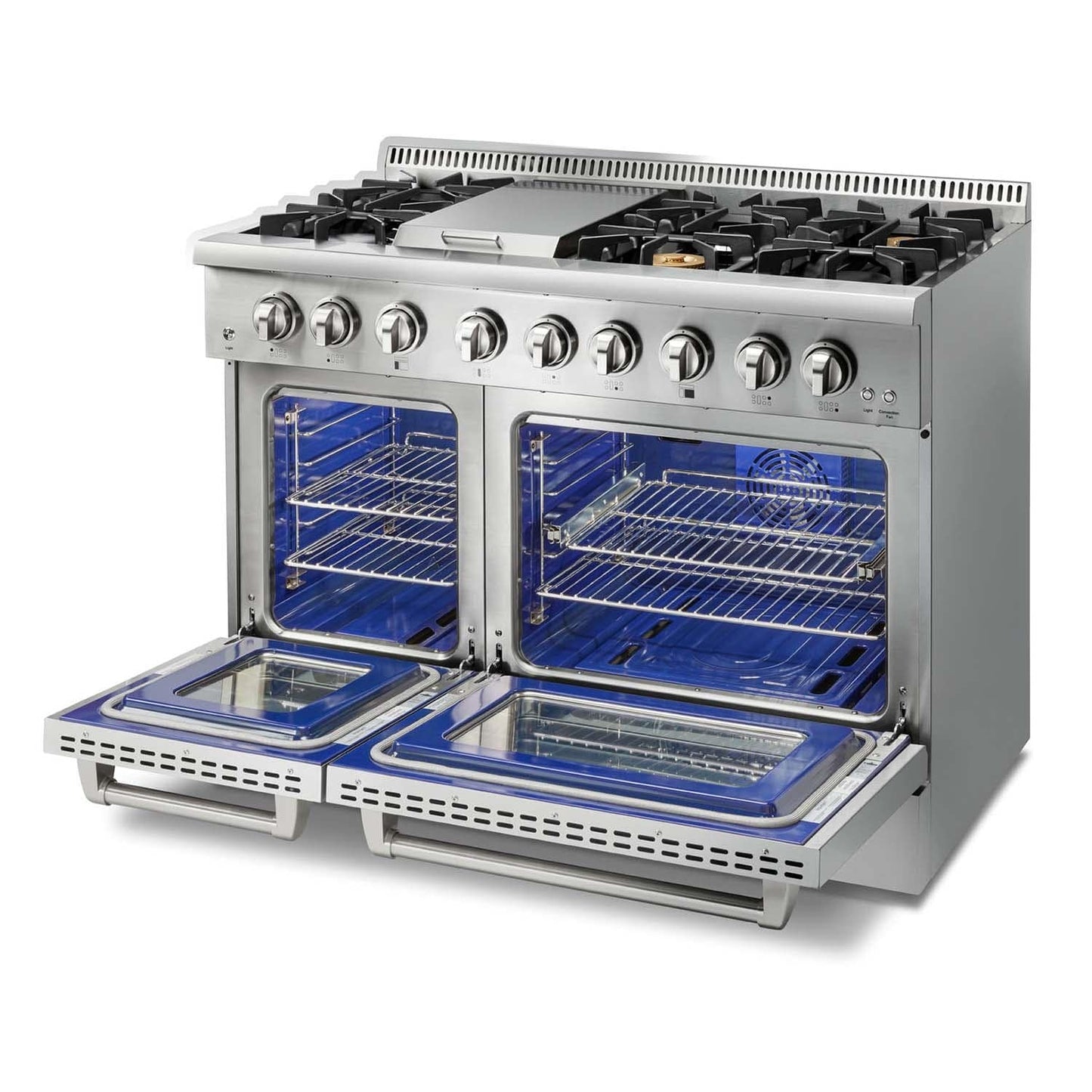 Electric Oven 6.7 cu. ft. Range 48-inch in Stainless Steel