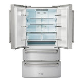 Thor Kitchen Appliance Package - 30 In. Gas Range, Range Hood, Refrigerator, Dishwasher, Wine Cooler, AP-TRG3001-W-3