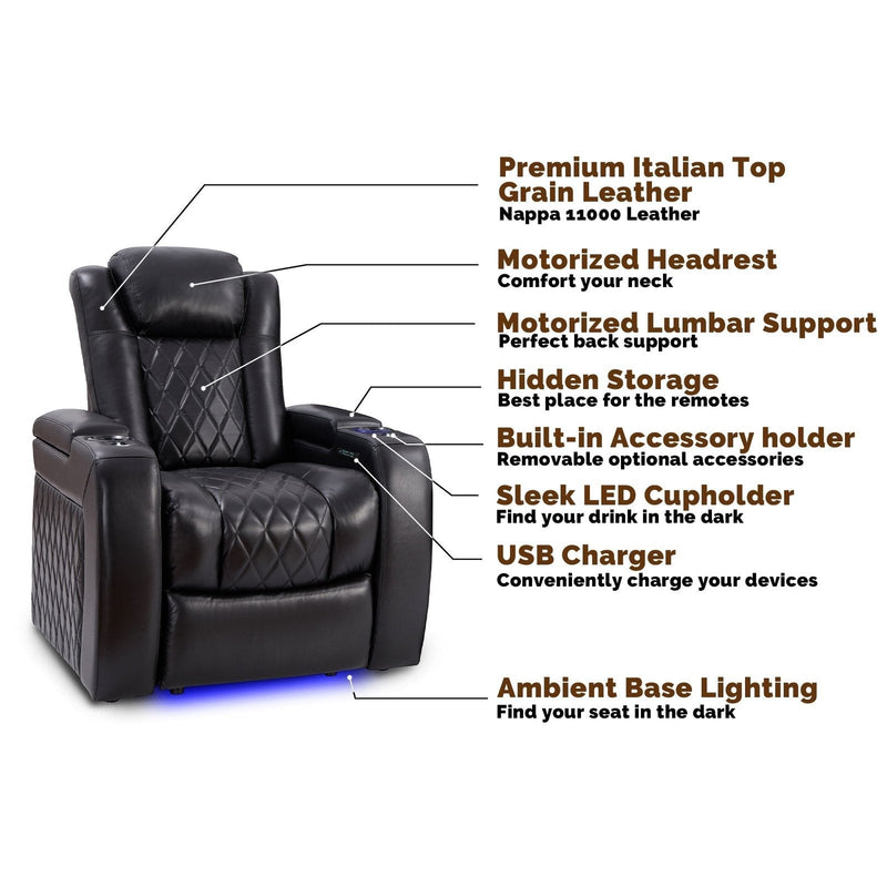 Valencia Tuscany Slim Home Theater Seating