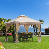 Outsunny 10' x 10' Outdoor Gazebo Canopy - 84C-005V01