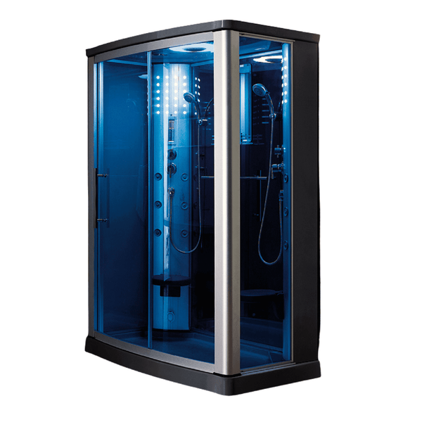 Mesa Steam Shower Blue Glass - WS-803L