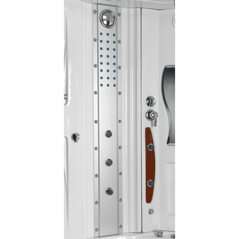 Mesa Steam Shower Jetted Tub Combination - WS-608A