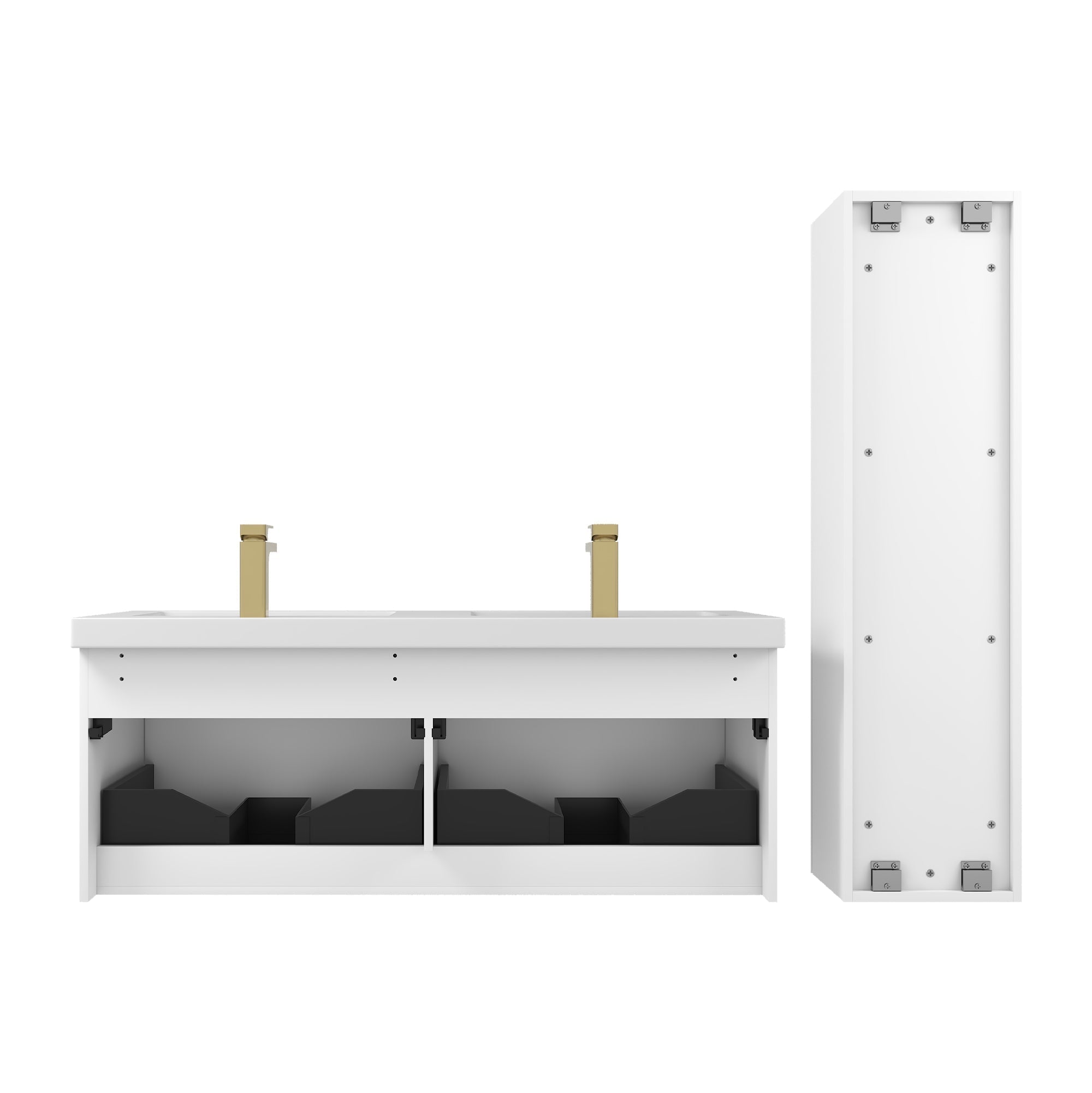 Blossom Positano 48″ Double Vanity - V8028 48 01D - Backyard Provider