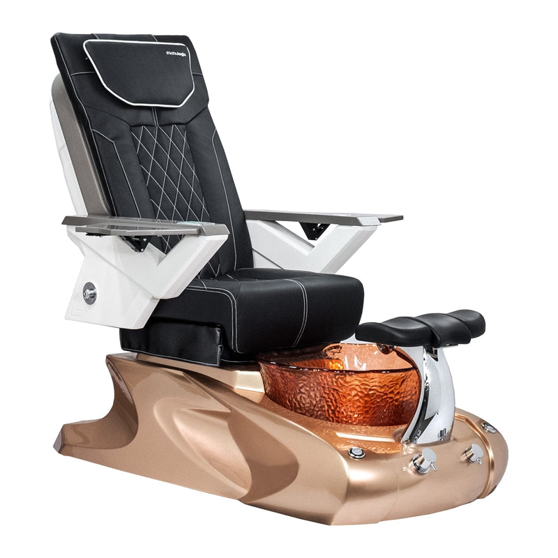 Mayakoba Viggo II Shiatsulogic Fx Pedicure Chair - AYC-SPA-VIGGO-2-FX9652-849MTLGRY-52CPO