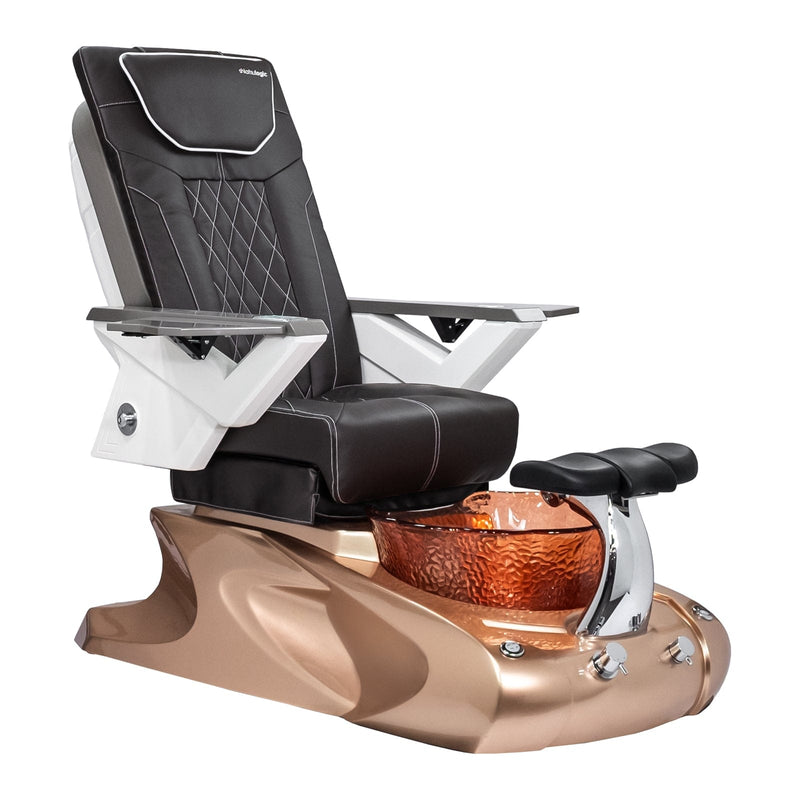 Mayakoba Viggo II Shiatsulogic Fx Pedicure Chair - AYC-SPA-VIGGO-2-FX9652-849MTLGRY-52CPO