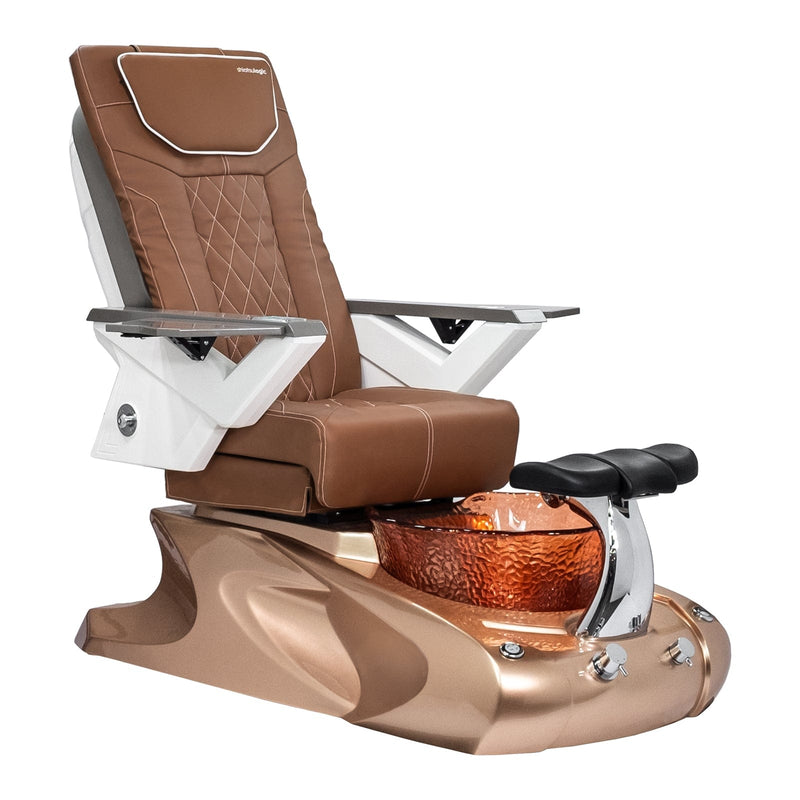 Mayakoba Viggo II Shiatsulogic Fx Pedicure Chair - AYC-SPA-VIGGO-2-FX9652-849MTLGRY-52CPO