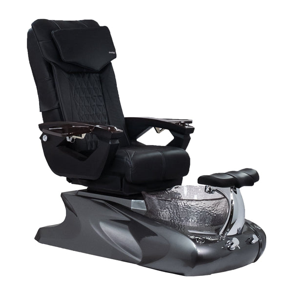 Viggo Ii Shiatsulogic LX Pedicure Chair - AYC-SPA-VIGGO-2-LX1807-849MTLGRY-18VBLK