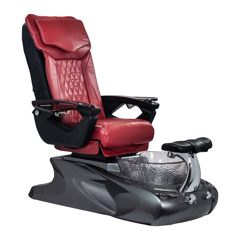 Viggo Ii Shiatsulogic LX Pedicure Chair - AYC-SPA-VIGGO-2-LX1807-849MTLGRY-18VBLK