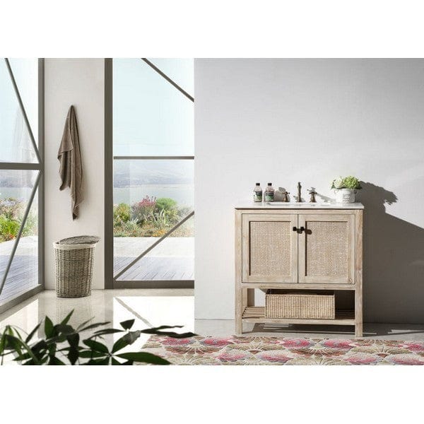 Legion Furniture 36 Inch Solid Wood Vanity | WH5136 - Backyard Provider