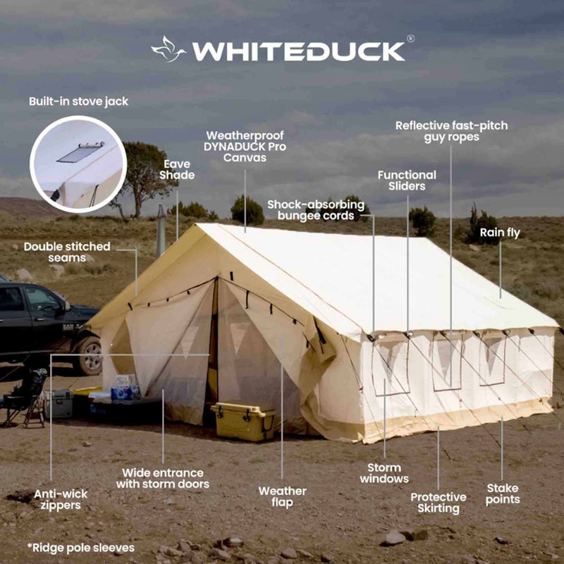 White Duck Outdoors Alpha Wall Tent WD-0075