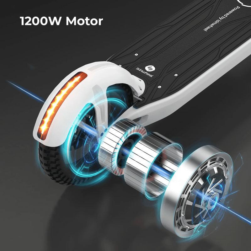 isinwheel Commuter Electric Scooter 37 Mile Range 28 MPH 1200W New - X3-PRO