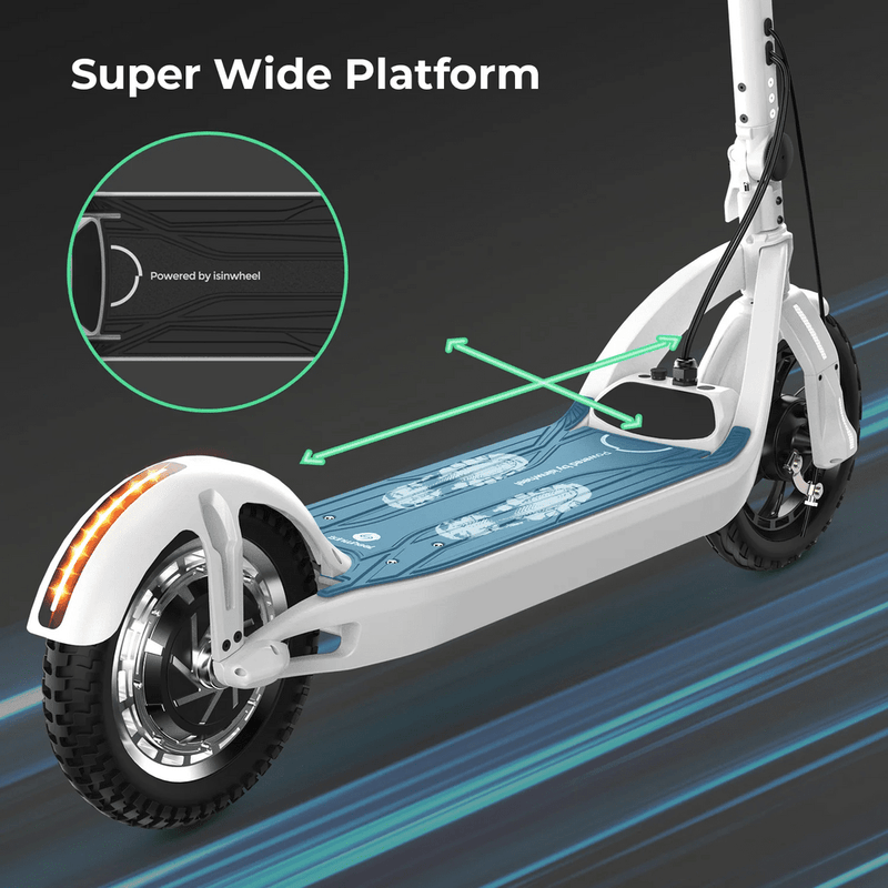 isinwheel Commuter Electric Scooter 37 Mile Range 28 MPH 1200W New - X3-PRO