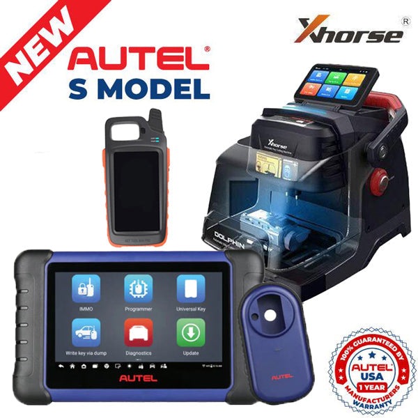 Xhorse / Autel - Complete Cut & Program Bundle - Dolphin II XP-005L, MaxiIM IM508S and VVDI Key Tool MAX Pro - XHS-005L-MAXP-508S