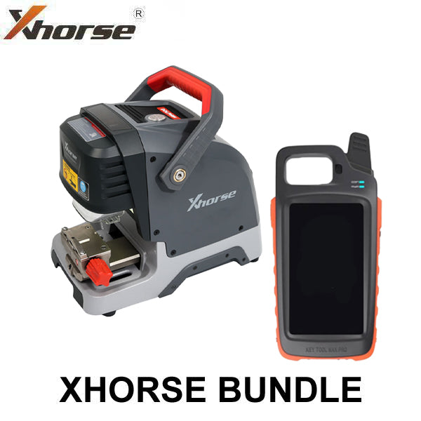 Xhorse - Complete Cut & Programming Bundle - Condor XC Dolphin XP-005 High Sec Portable Key Cutting Machine & VVDI Key Tool MAX Pro - XHS-DOLPHIN+KT-MAXPRO