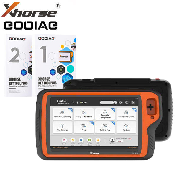 Xhorse Keytool Plus Tablet and GoDiag Key Tool Plus Practical Instruction Books 1 & 2 - XHS-GDG-KTP-KIT