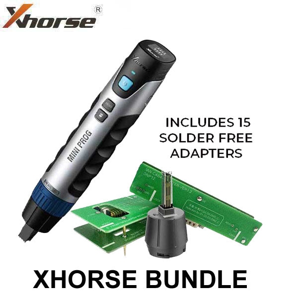 Xhorse - VVDI Mini PROG Pen EEPROM Programmer & Solder-Free Adapters & Cable Package Bundle - XHS-MPROG-BUN