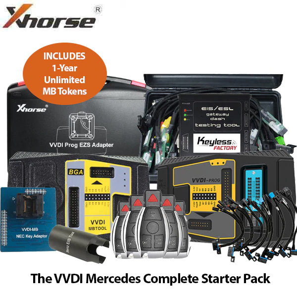 Xhorse VVDI MB - Complete Mercedes Benz Starter Pack - XHS-VVDIMBADVANCE-BUNDLE