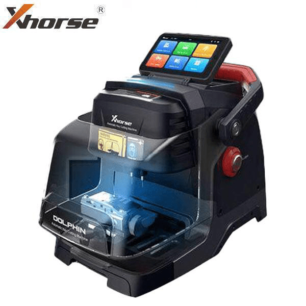 Xhorse - Complete Cut & Programming Bundle - Dolphin II XP-005L High Sec Portable Key Cutting Machine & VVDI Key Tool PLUS Tablet Bundle - XHS-DLPN2KTP