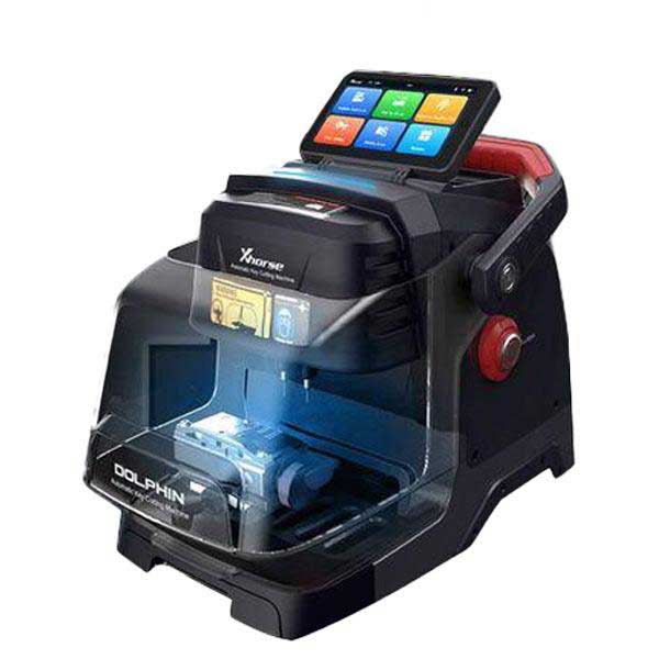 Xhorse - Complete Cut & Programming Bundle - Dolphin II XP-005L High Sec Portable Key Cutting Machine w/ Battery & VVDI Key Tool MAX Pro - XHS-XP005L+KT-MAXPRO