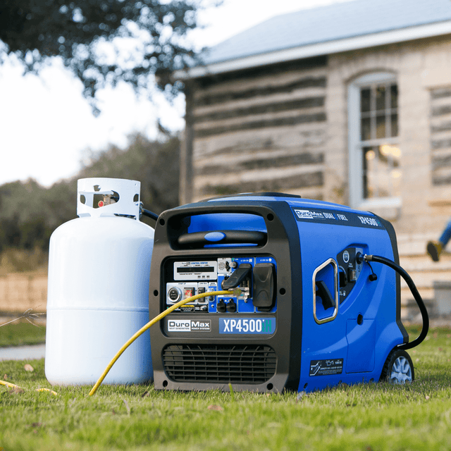 DuroMax 4,500 Watt Portable Dual Fuel Inverter Generator w/ CO Alert - XP4500iH