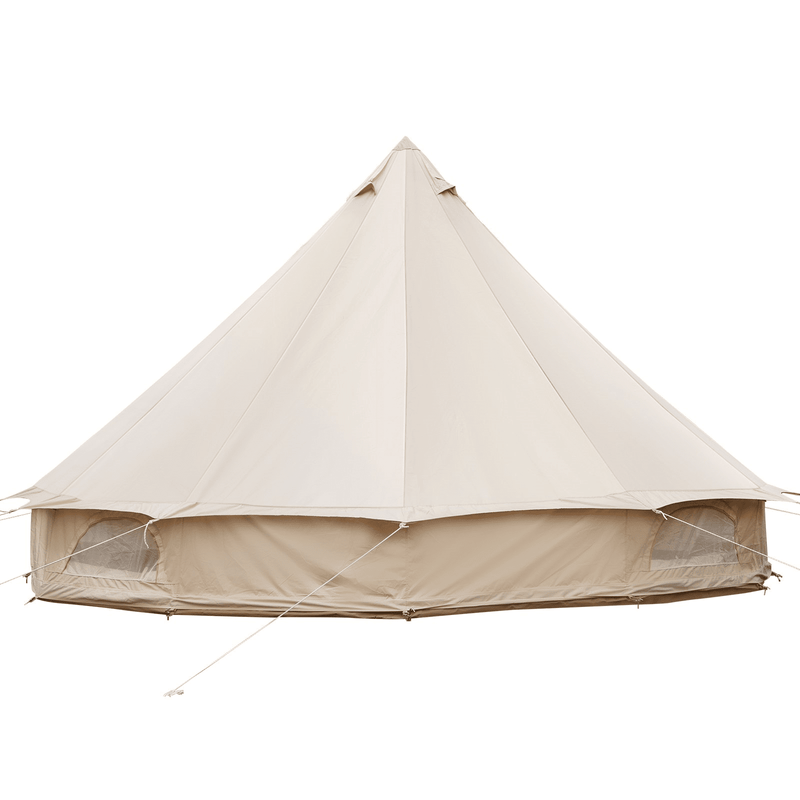 Vevor Bell Tent 23 ft/7m Yurt Cotton Canvas Waterproof With Stove Jack For 12 Or More People 4 Seasons - Backyard Provider