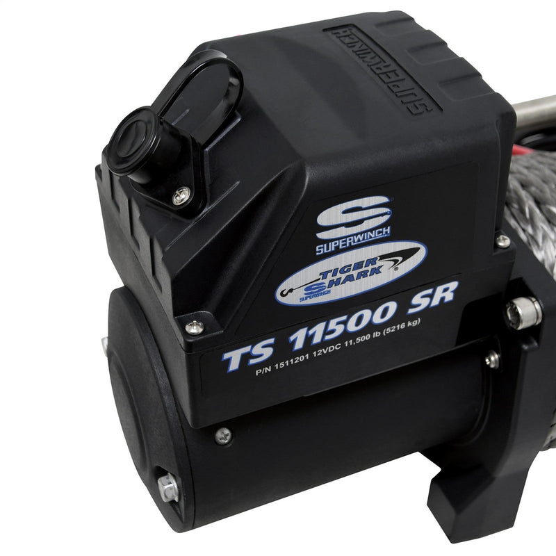 Superwinch TIGER SHARK 11500SR SYNTHETIC ROPE WINCH - 1511201