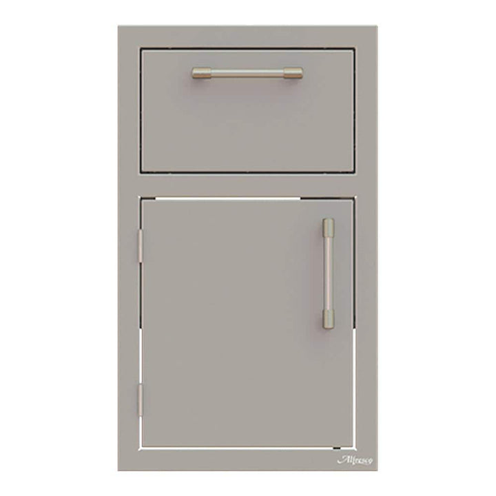 Alfresco 17" One Drawer W/ Door Left Hinge - Axe-Ddr-L-Sc